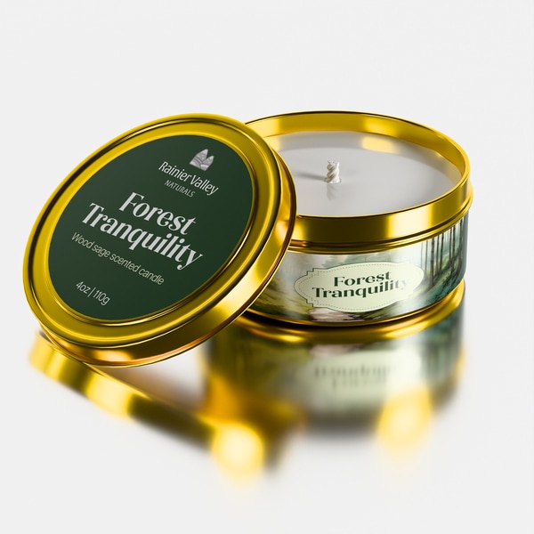Forest Tranquility Candle photo