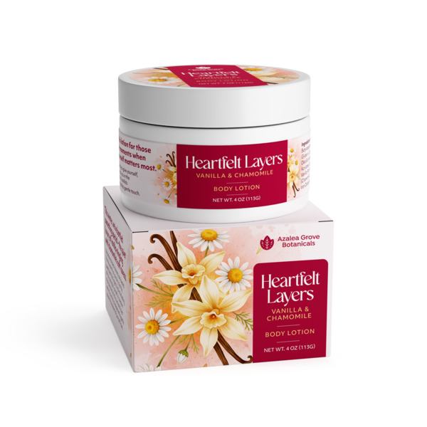 Layered in Care - Vanilla & Chamomile Body Lotion