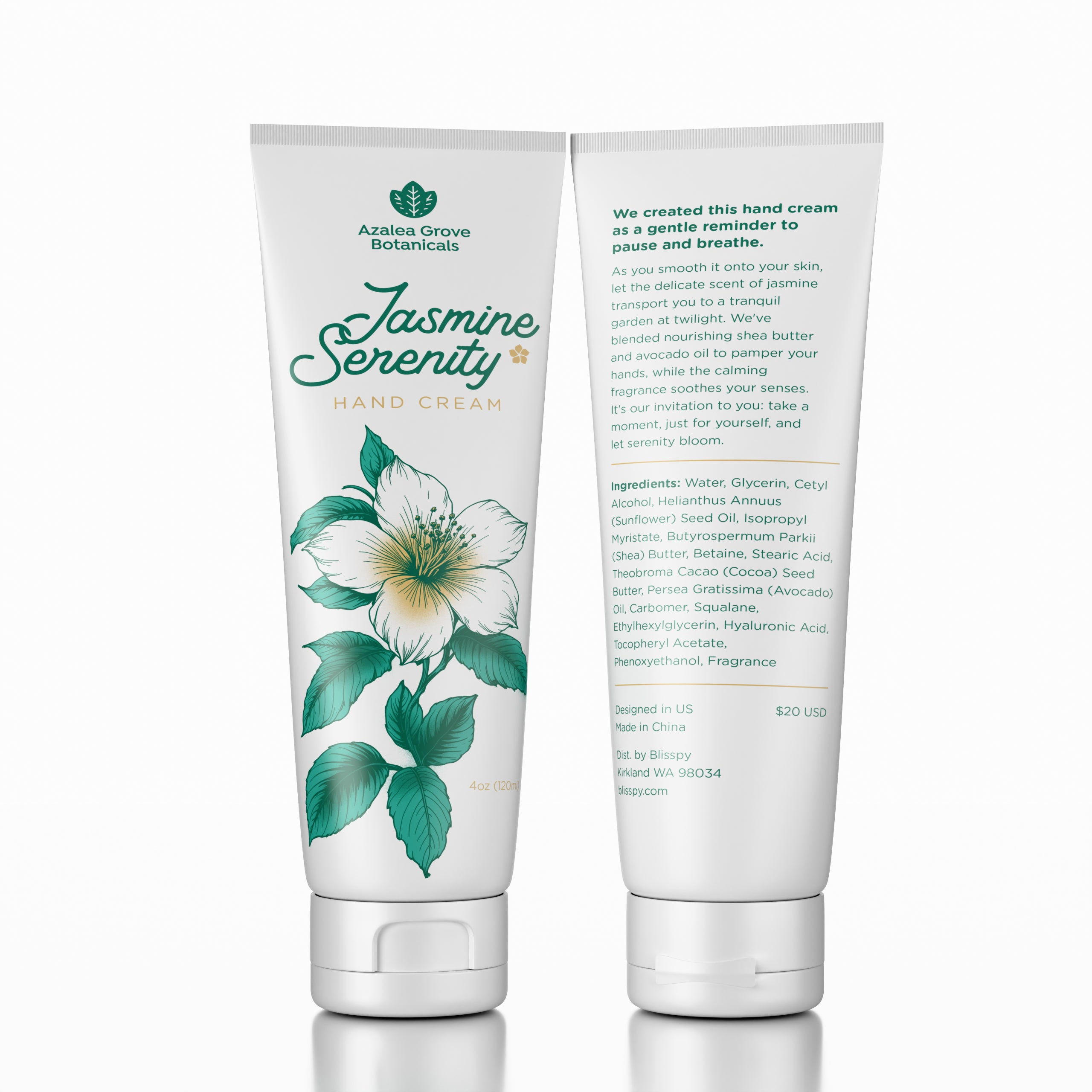 Jasmine Serenity Hand Cream