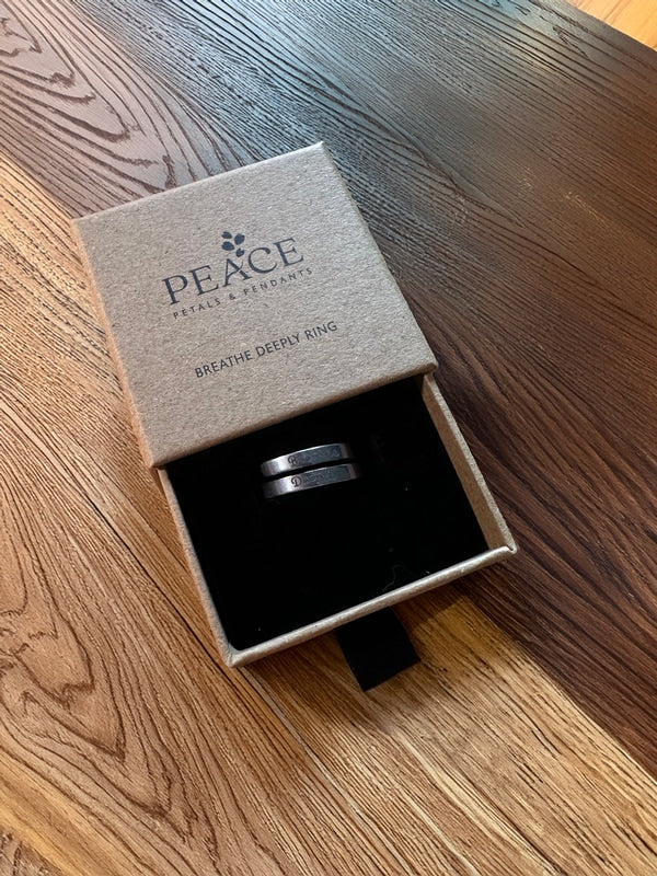 Breathe Deeply Ring