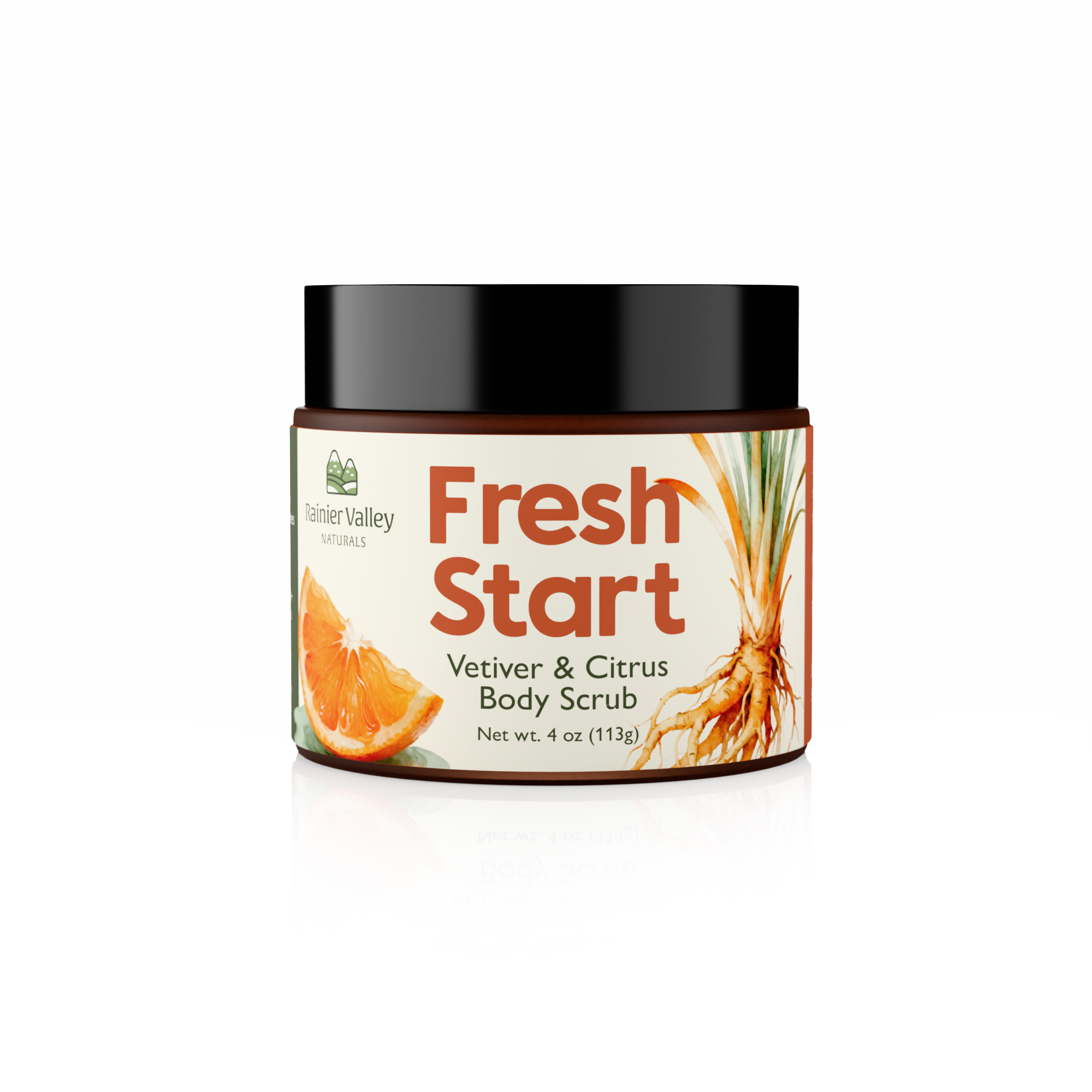 "Fresh Start" Vetiver & Citrus Body Scrub
