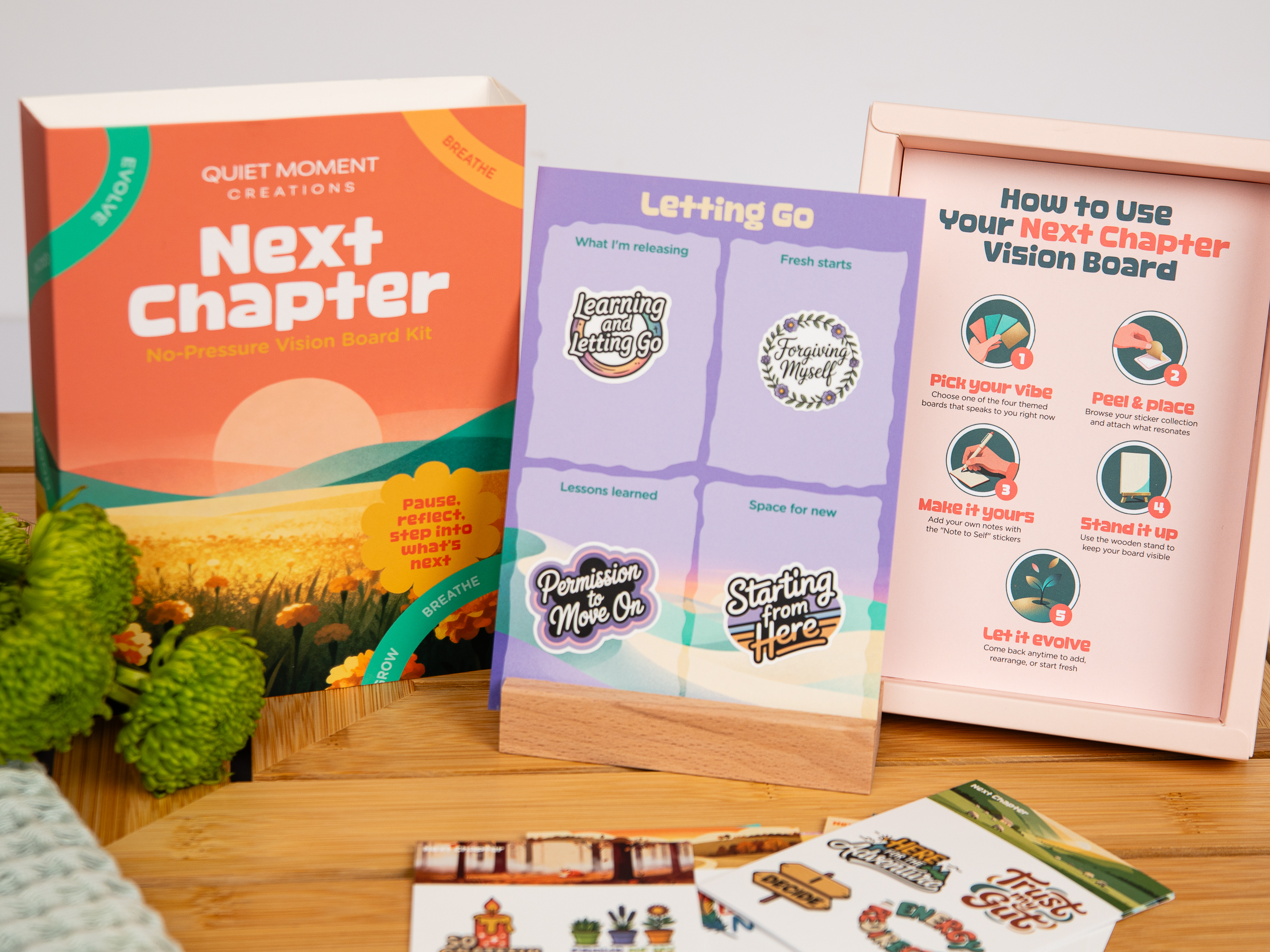 "Next Chapter" Vision Board 