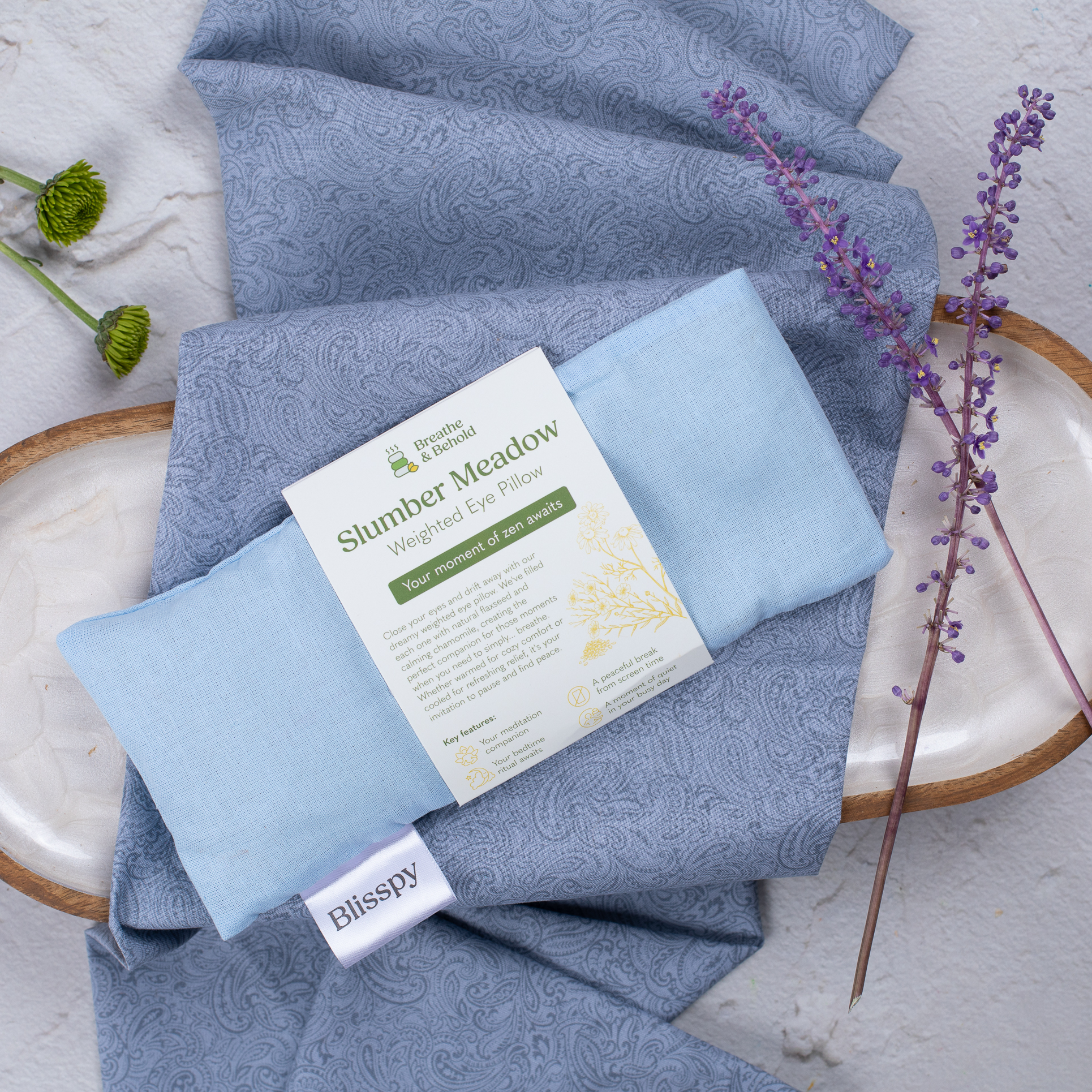Slumber Meadow Weighted Eye Pillow