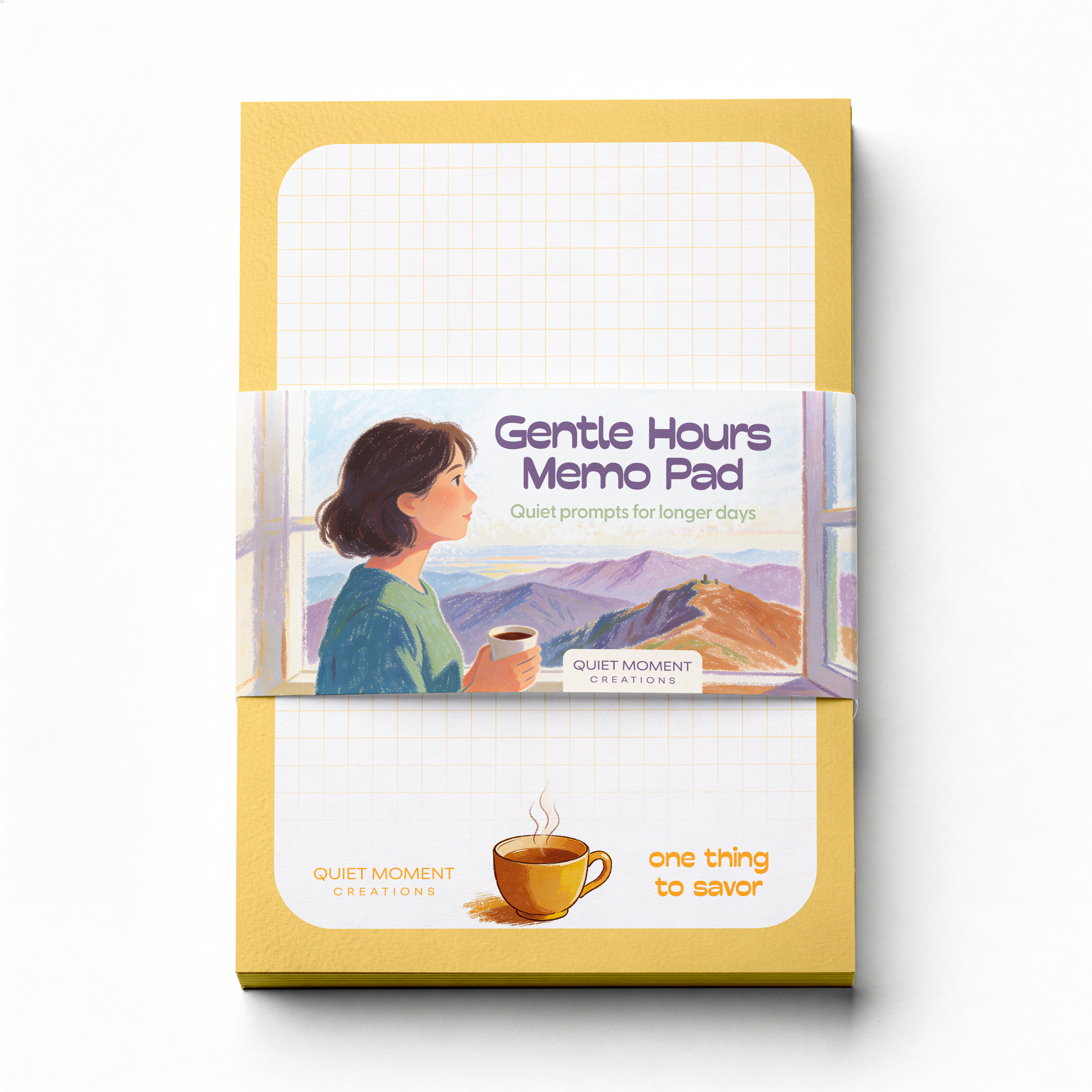 Gentle Hours Memo Pad