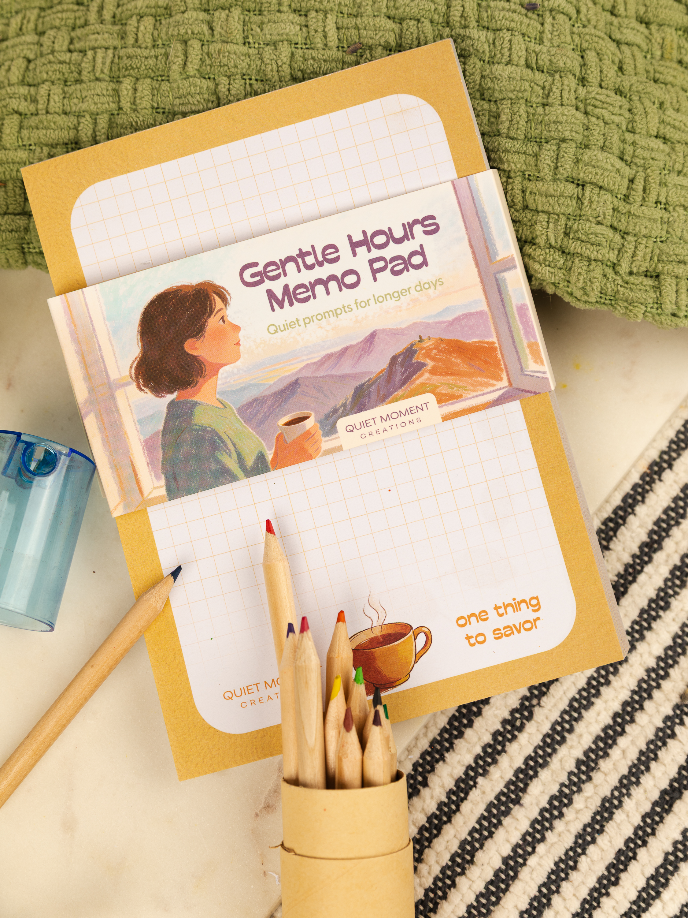 Gentle Hours Memo Pad