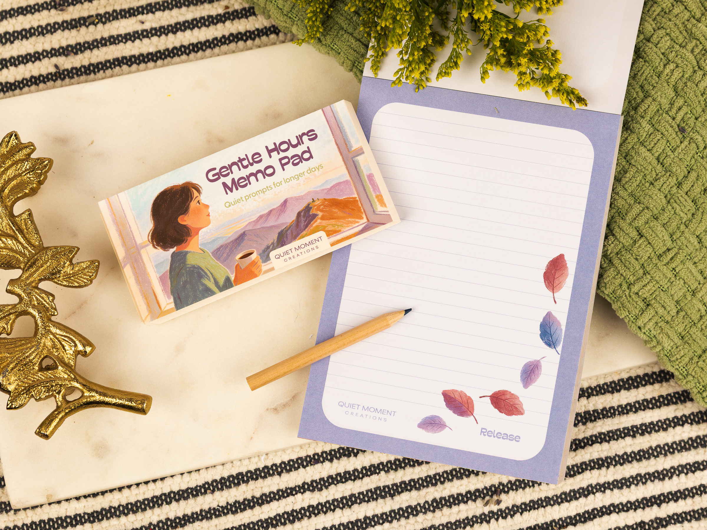 Gentle Hours Memo Pad