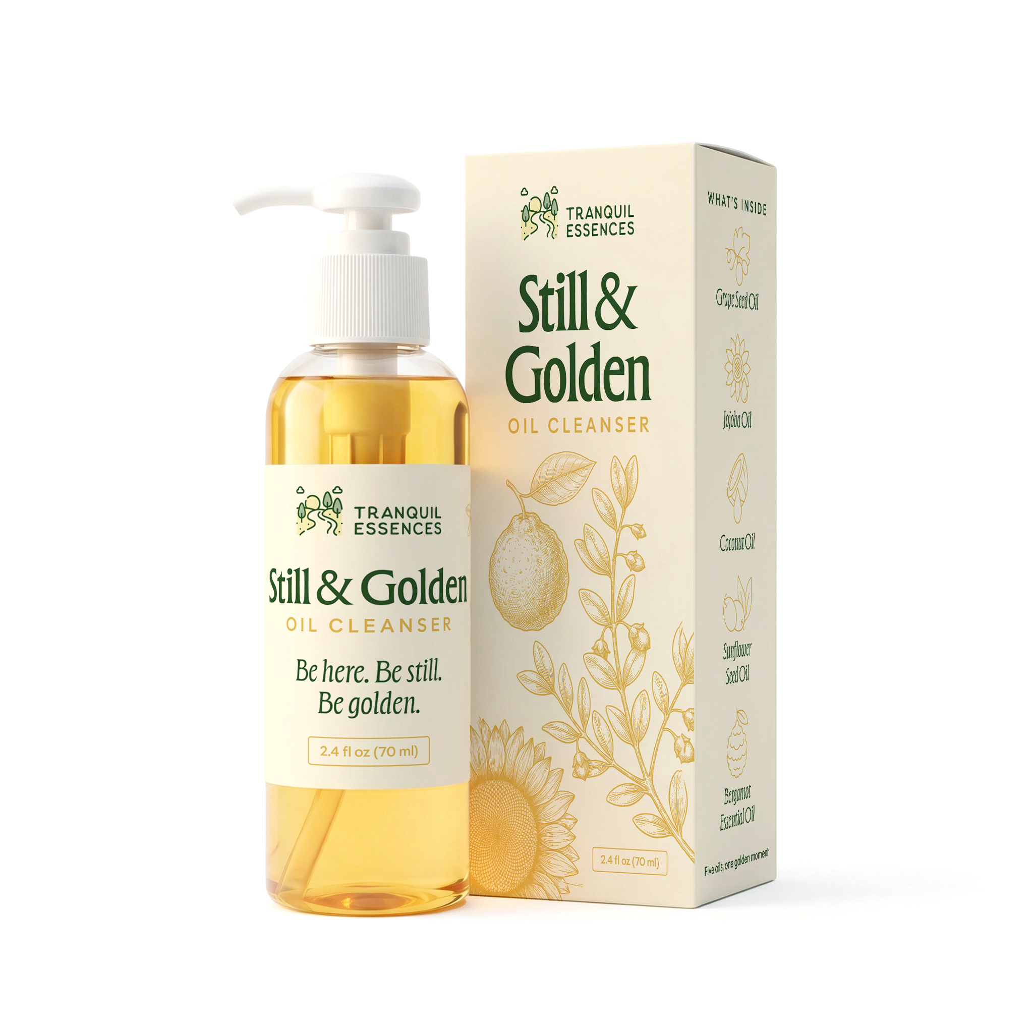 Still and Golden Oil Cleanser
