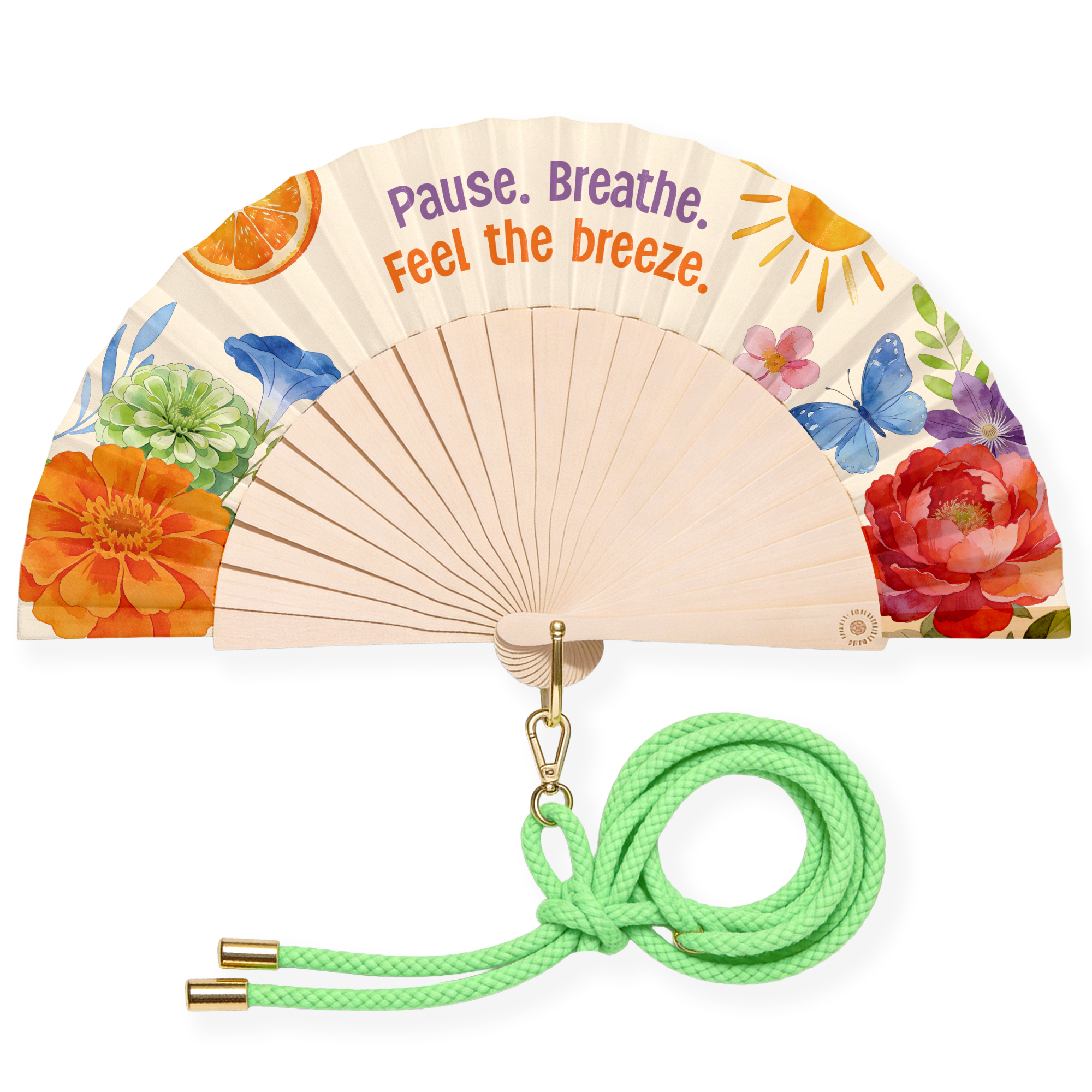 Gentle Breeze Sling Hand Fan