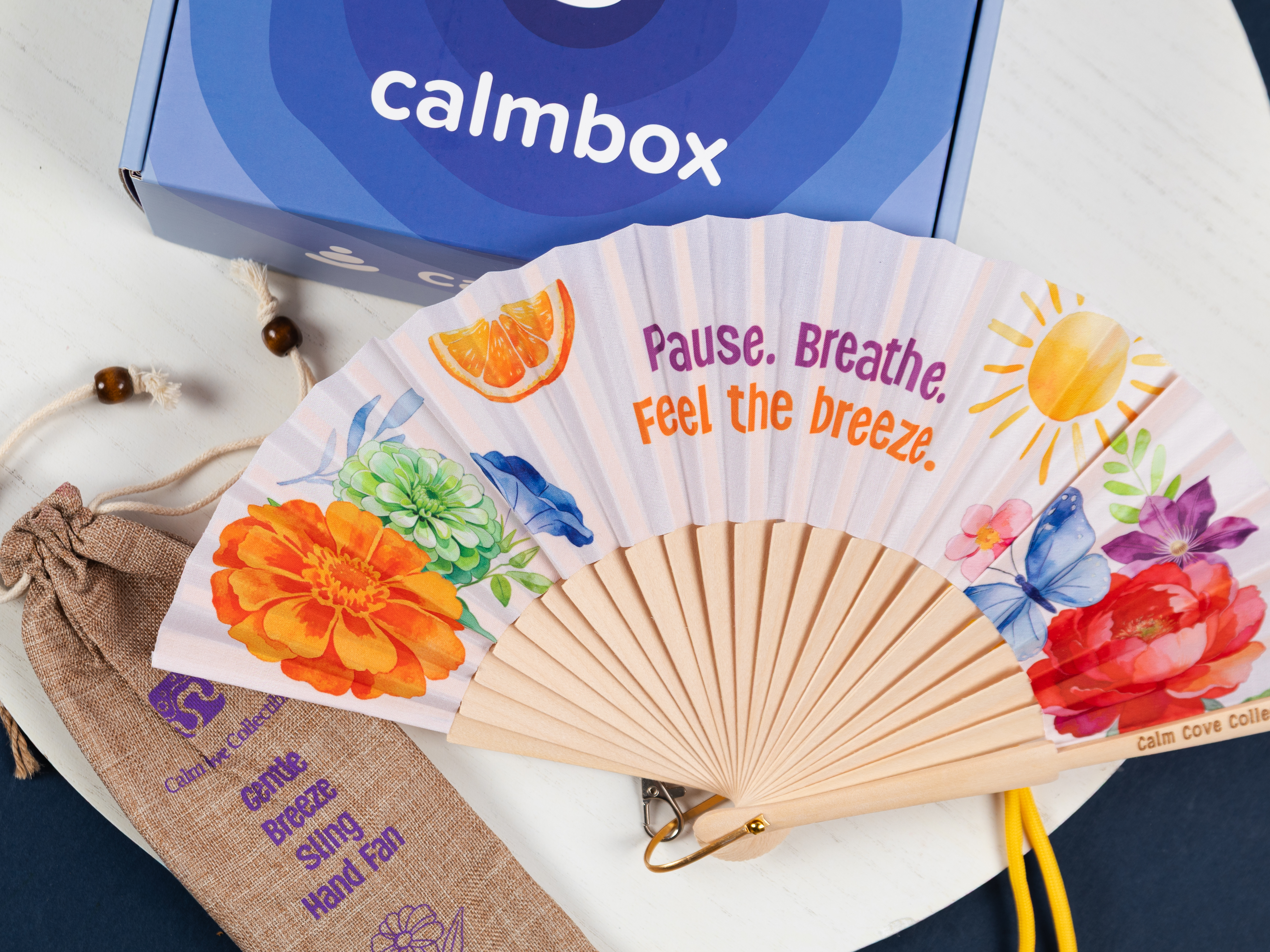 Gentle Breeze Sling Hand Fan