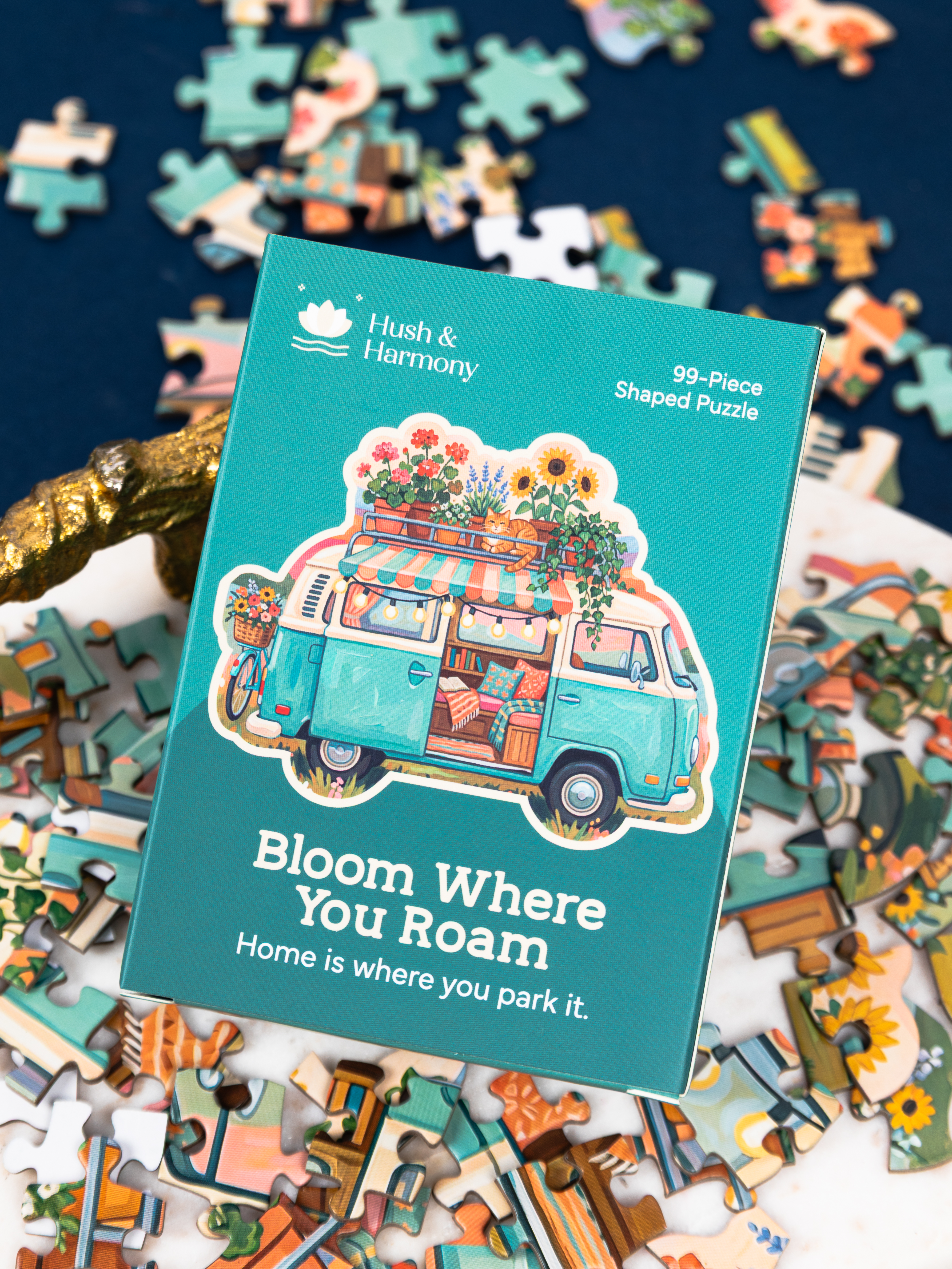 Bloom Where You Roam - 99-Piece Shaped Puzzle
