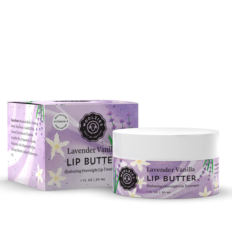 Lavender Vanilla Overnight Lip Butter product photo