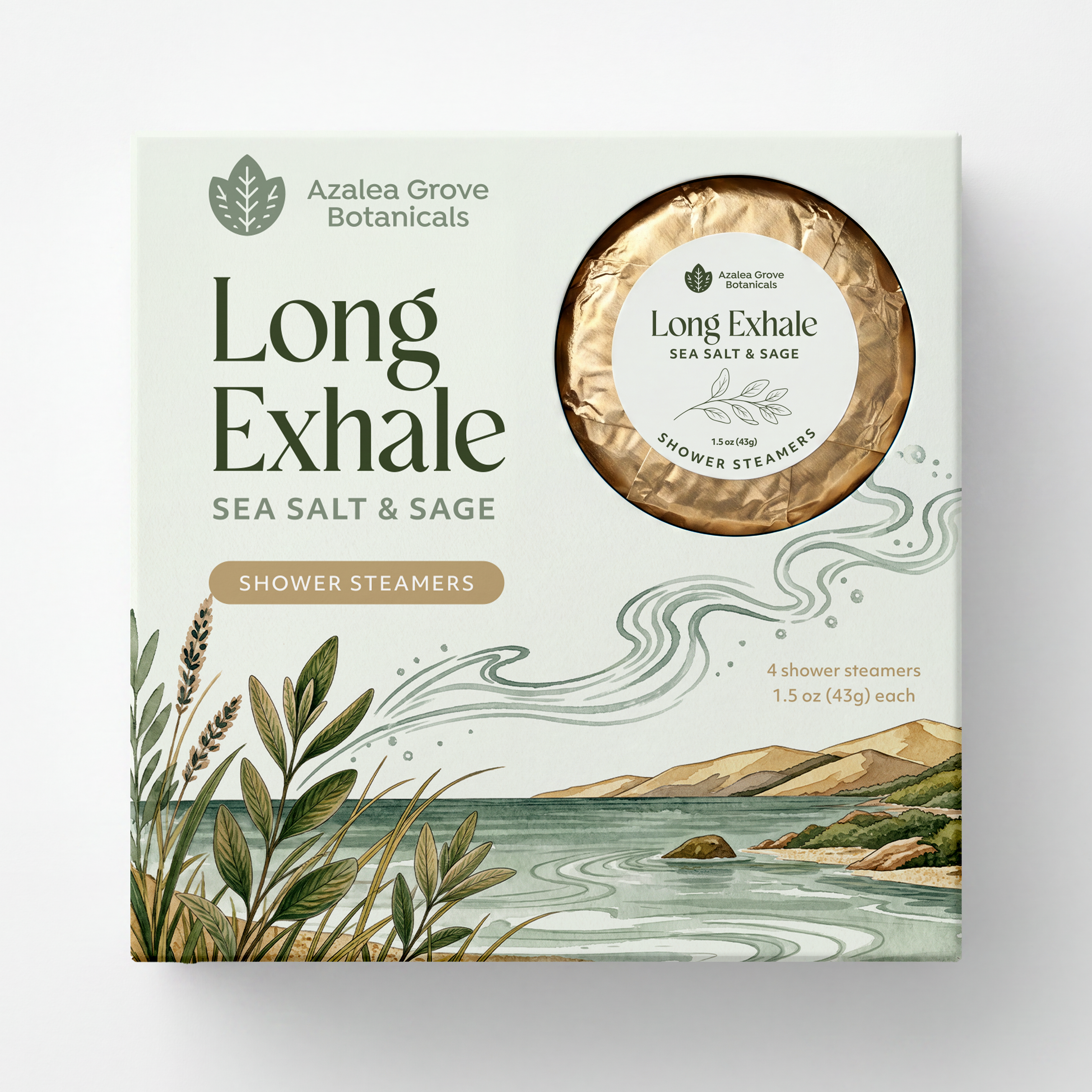 Long Exhale Shower Steamers
